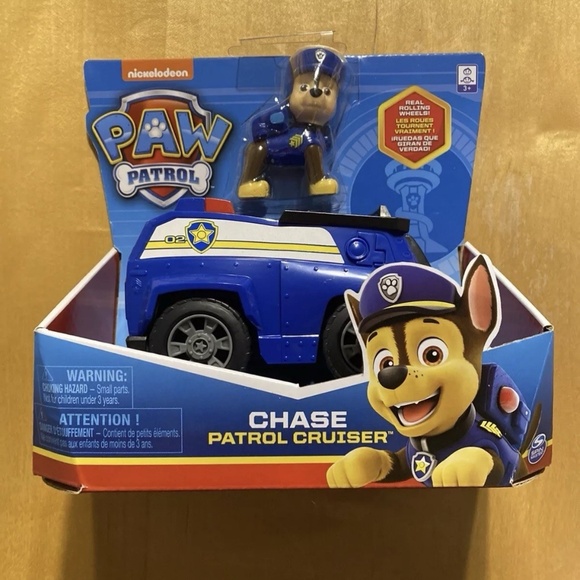 PAW Patrol Chase Patrol Cruiser Vehicle Toy with Collectible Figure Kids 3+ New - Picture 4 of 9